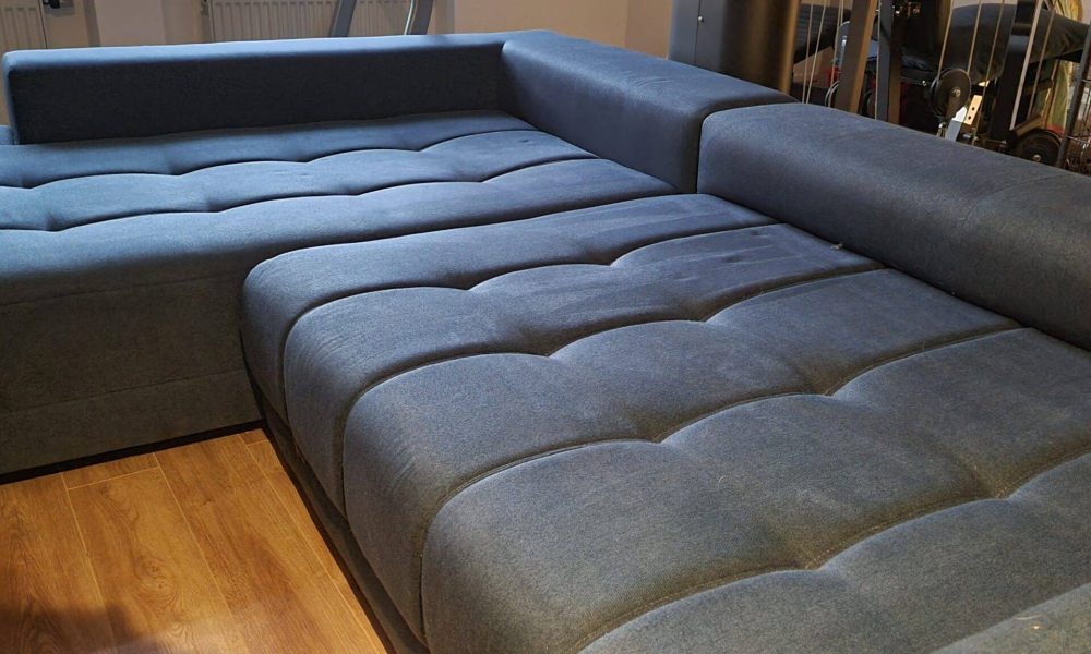 Sauberes Sofa Polsterreinigung